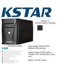 *THIS IS A MUST HAVE IN SA*BRAND NEW KSTAR 600VA UPS IN BOX WITH  CABLES*R120 FREIGHT TO YOUR DOOR