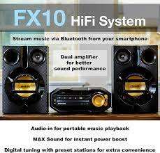 *MONTH END DEAL*LIKE NEW PHILLIPS FX10 BLUETOOTH,MP3,USB HI FI SYSTEM*R2999 RETAIL**
