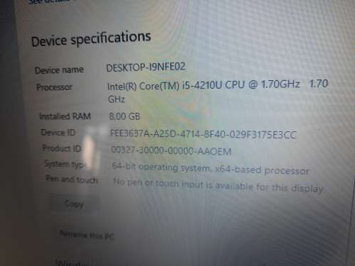 **WOW**i5 DELL INSPIRON 15 *8GB RAM, 1TB HDD, I5(4TH GEN), WINDOWS 10,EXCELLENT CONDITION*R12000 NEW