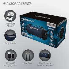 *FRESH NEW DEALS*BRAND NEW VOLKANO MAMBA BLUETOOTH SPEAKER IN BOX**BLUE****