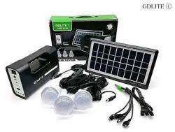 *SOLAR LIGHTING SYSTEM*R30 FREIGHT*BRAND NEW GDPLUS GD-8017 SOLAR LIGHT SYSTEM**