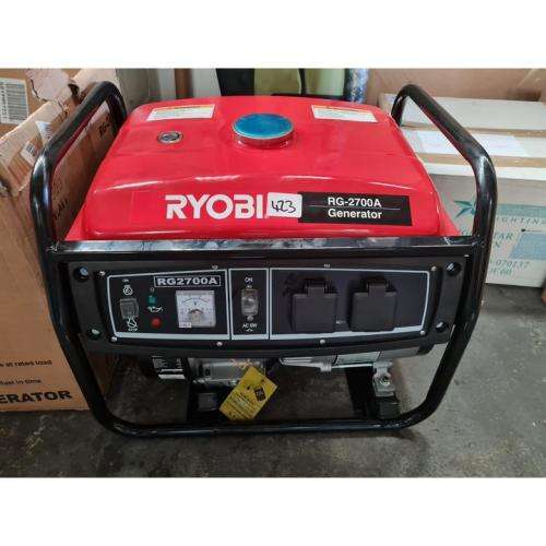 **DEMO LIKE NEW RYOBI RG-2700 ,2.5KVA 4 STROKE GENERATOR IN B0X***R5500 RETAIL**