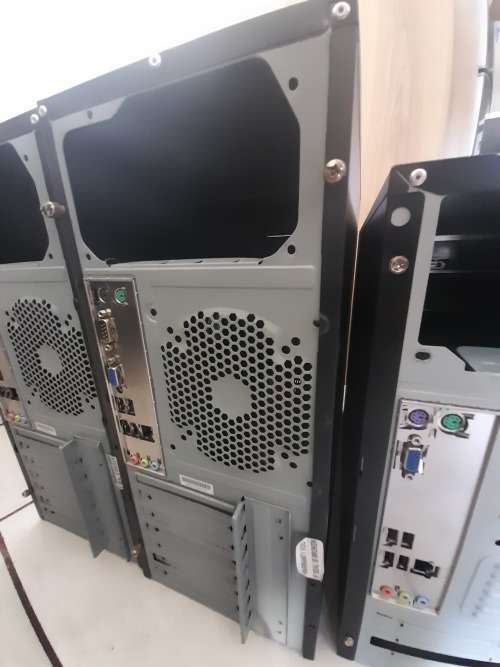*CALLCENTRE LIQUIDATION*LOT OF 3XPC TOWERS WITH MOTHERBOARDS/DVD WRITERS. NO HDD, NO RAM*1 BID FOR 3