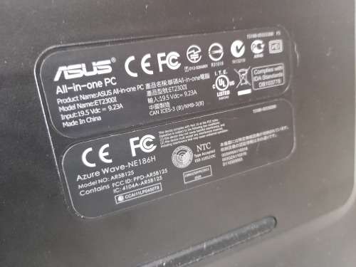 *WOW*ASUS ET2300I ALL IN ONE,TOUCH SCREEN, I3,1TB,23 INCH PC*AWESOME MACHINE*R16000 RETAIL*