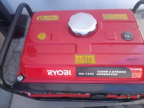 *ONCE OFF OFFER*DEMO RYOBI RG-1200 1.2KVA 4 STROKE GENERATOR IN B0X*WORKS**R4500 RETAIL**