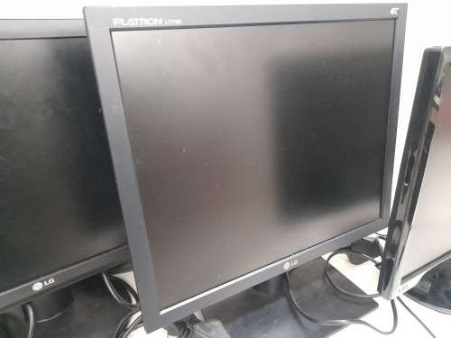 *BULK LIQUIDATION 4 X PC SCREENS, LG, SAMSUNG, PHILLIPS ETC, WITH POWER CORDS*ONE BID FOR ALL 4**