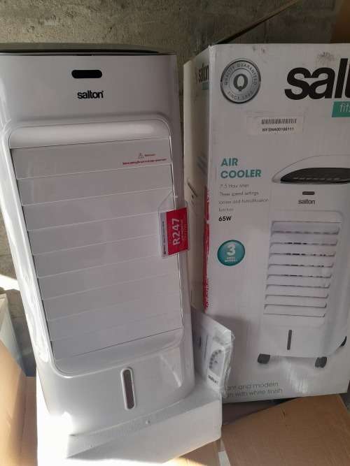 *MAY MADNESS DEALS**DEMO SALTON AIR COOLER WITH REMOTE  IN BOX**R2999 IN STORE**