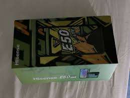 *CHRISTMAS IN JULY*BRAND NEW HISENSE E50 LITE QUAD CAM, DUAL SIM  IN BOX WITH POUCH ETC*R2700 RETAIL