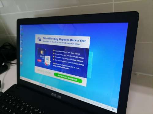 *STARTING @R1***ASUS X551M 15.6 INCH LAPTOP, 1TB HDD, 2GB RAM, W10 WITH CHARGER**