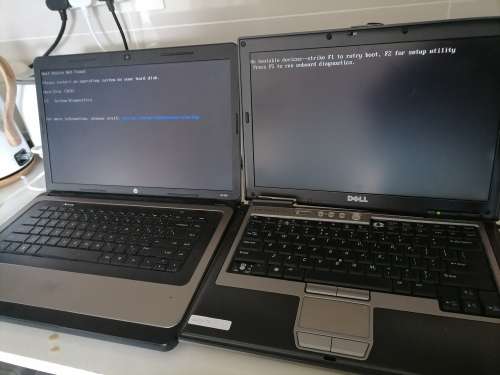 *LIQUIDATION STOCK*2XLAPTOPS**ONE HP AND ONE DELL**BOTH TURN ON*SOLD AS IS, NO GUARANTEE***
