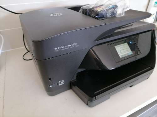 *WAREHOUSE CLEARANCE*HP OFFICEJET PRO 6970 4 IN ONE WIFI PRINTER*COMES ON*INK EMPTY**