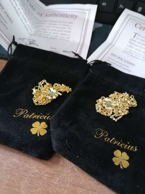 *LATE ENTRY*LAST LOT OF 10X18CT GOLD PLATED CHAINS+AUTHENTICATION CERTIFICATE+BAG*R3500