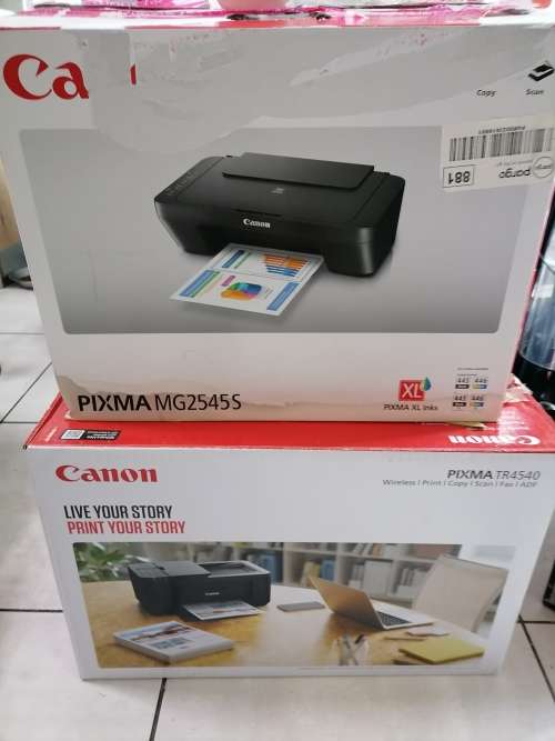 *LIQUIDATION STOCK*2 x CANON PRINTERS IN BOX*CAME IN AS FAULTY SELLING AS FAULTY*NOT TESTED**