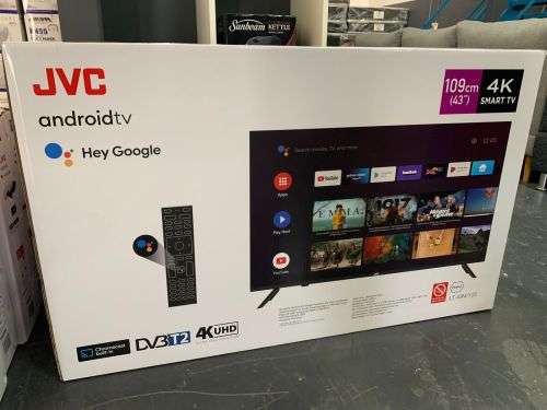 *WOW*GRAB THIS DEAL*BRAND NEW JVC 43INCH LED SMART ANDRIOD TV IN BOX WITH REMOTE *R7000 IN STORE*