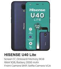 *FREE GIFT WITH PURCHASE*HISENSE U40 IN BOX(STAYS ON HISENSE SCREEN)SOLD AS IS**