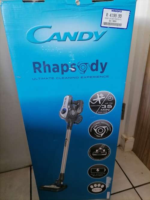 **SPRING SPECIAL*PRE OWNED CANDY RHAPSODY CORDLESS VACUUM IN BOX*WAS R4200 IN STORE**