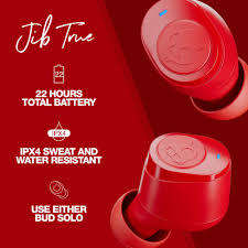 *STORE CLEARANCE*BRAND NEW SKULL CANDYJIB TRUE WIRELESS EARBUDS*RED*TOP QAUALITY**