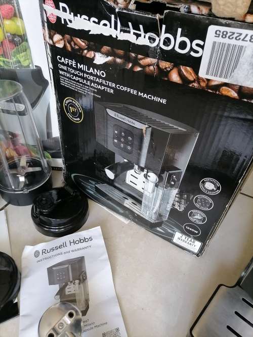 *STORE CLEARANCE*COMBO DEAL*RUSSELL HOBBS CAFE MILANO+MILEX NUTRI 1000*FAULTY ITEMS**