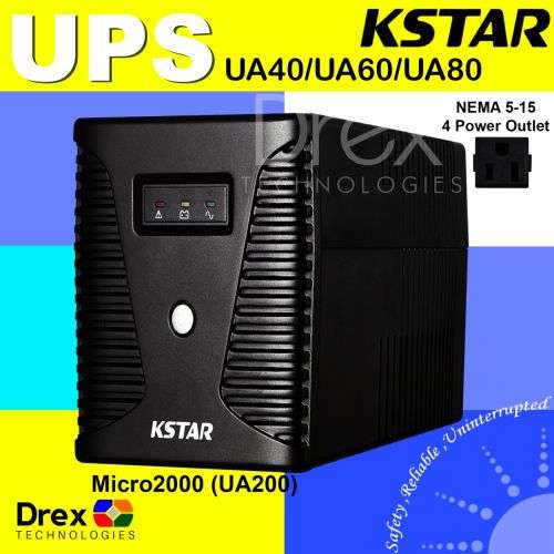 *WOW R30 FREIGHT*LOADSHEDDING IS ENDLESS*BRAND NEW KSTAR 2000VA UPS IN BOX*R2600 RETAIL