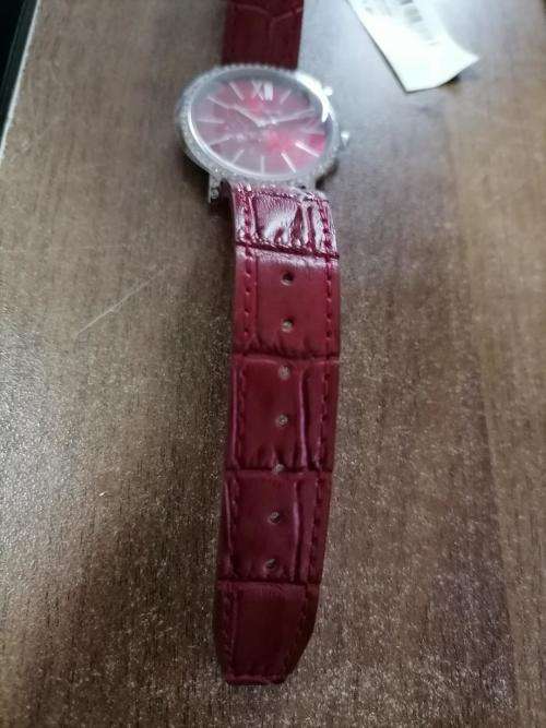 *ONCE OFF DEAL**BRAND NEW JACQUES LEMANS ALPHA SAPHIR Crystals Red Leather.390*R1500 RETAIL