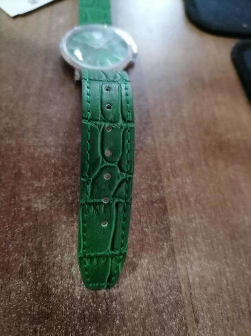 *ONCE OFF DEAL*BRAND NEW JACQUES LEMANS ALPHA SAPHIR Crystals GREEN Leather.390*R1500 RETAIL