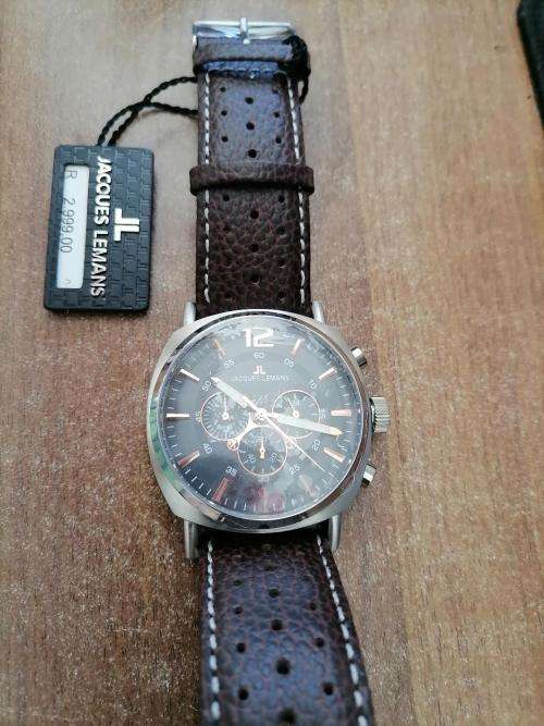 **LIMITED OFFER*BRAND NEW JACQUES LEMANS LUGANO 1-1645.1J MENS WATCH IN BOX**R3000 IN STORE**
