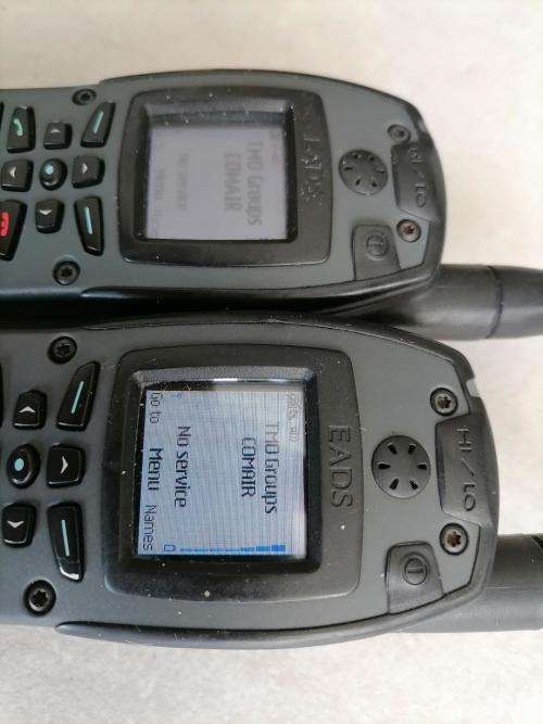 *COMAIR LIQUIDATION*SET OF 2X  3G EADS 880I AIRCRAFT DEFENCE AND COMMUNICATION RADIOS*