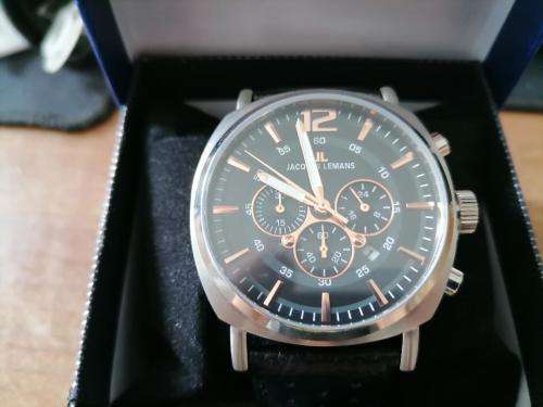 *WEEKEND SPECIAL*LAST ONE*BRAND NEW JACQUES LEMANS LUGANO 1-1645.1 MENS WATCH IN BOX*R3000 RETAIL*