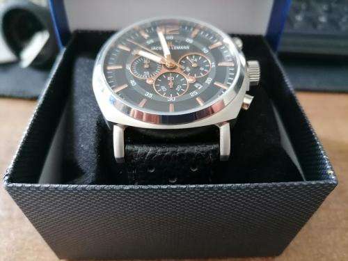 *WEEKEND SPECIAL*LAST ONE*BRAND NEW JACQUES LEMANS LUGANO 1-1645.1 MENS WATCH IN BOX*R3000 RETAIL*