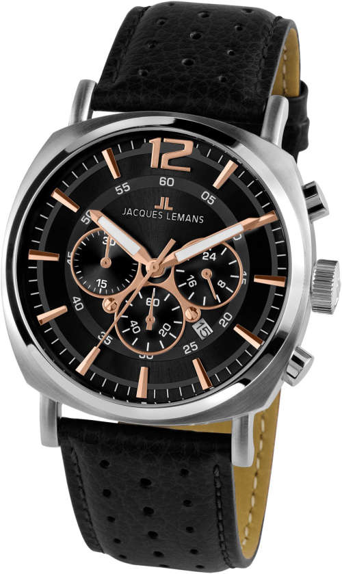 *WEEKEND SPECIAL*LAST ONE*BRAND NEW JACQUES LEMANS LUGANO 1-1645.1 MENS WATCH IN BOX*R3000 RETAIL*