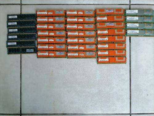 **BULK LOT OF 32 RAM CARD**20 X 2GB RAM+12 X 1GB RAM FOR PC**ONE BID FOR ALL***