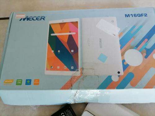 **BLACK FRIDAY*FREE FREGHT*DEMO MECER 10` M16QF2 WHITE TABLET WITH POUCH IN BOX**