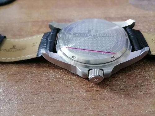 *BLACK FRIDAY*FREE FREIGHT*BRAND NEW BLACK LIVERPOOL AUTOMATIC1-1755 JACQUES LEMANS WATCH*R15000