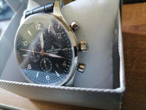 *WEEKEND SPECIAL*BRAND NEW MENS JACQUES LEMANS 1-1844 IN BOX*R2500 RETAIL**