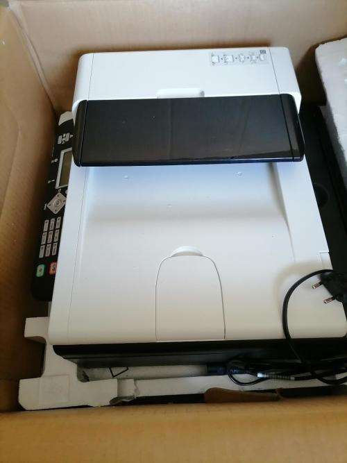 **LIKE NEW**RICOH SP112SF 4 IN ONE LAZER PRINTER IN BOX WITH TONER ETC***