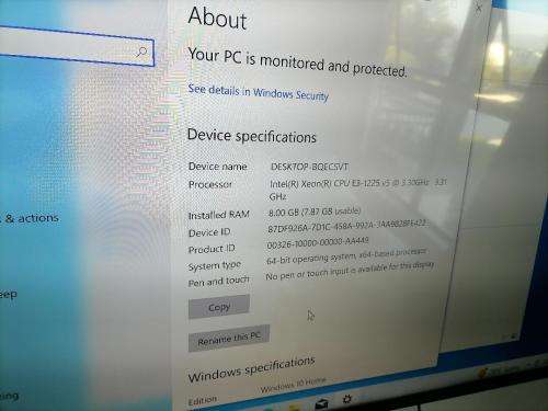 *FREE WIRELESS KEYBRD/MSE*DELL POWEREDGE T30*1TB HDD,8GB RAM,W10,INTEL XENON*R6500 REFURBISHED**