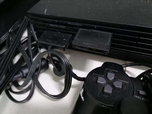 **PREOWNED SONY PLAYSTATION 2 WITH REMOTE, MEMORY CARD+GRAND TURISMO GAME*WORKS PERFECT**