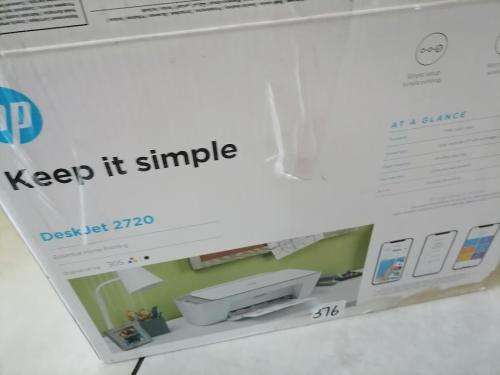 **LOT OF 2 X HP PRINTERS,LOTOF INK CARTRIDGES,POWER CABLES ETC*UNTESTE*ONE BID FOR BOTH**