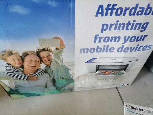 **LOT OF 2 X HP PRINTERS,LOTOF INK CARTRIDGES,POWER CABLES ETC*UNTESTE*ONE BID FOR BOTH**