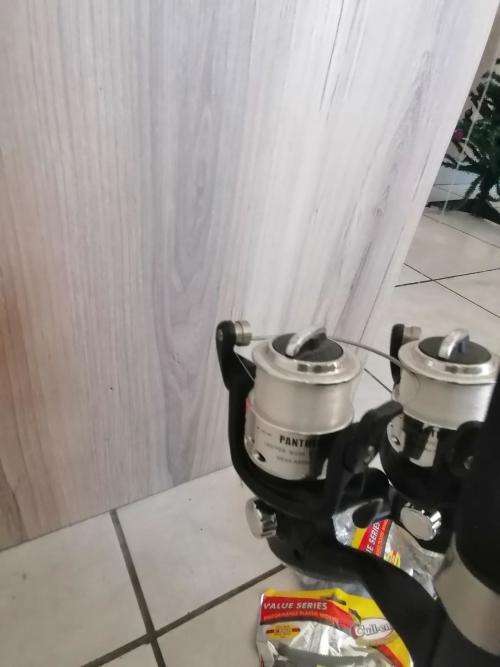 *YEAR END CLEARANCE**COMBO DEAL*2 X PANTHERA COMBO 6FT BASS RODS,REELS,LURES ETC**