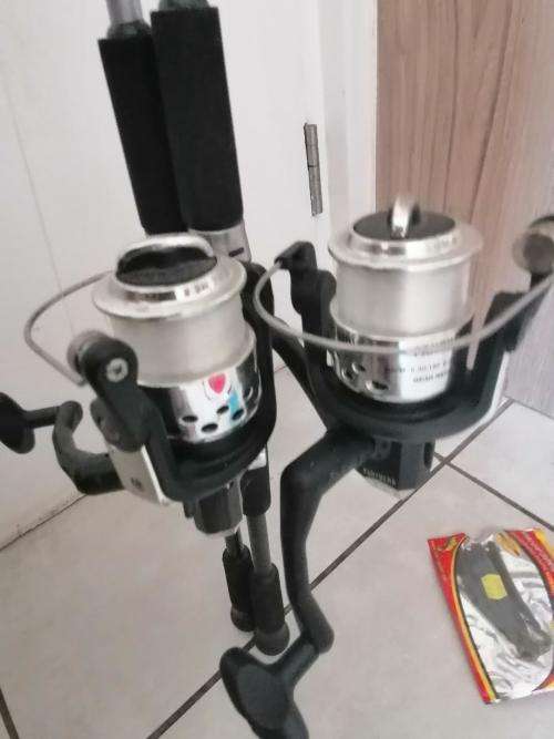 *YEAR END CLEARANCE**COMBO DEAL*2 X PANTHERA COMBO 6FT BASS RODS,REELS,LURES ETC**