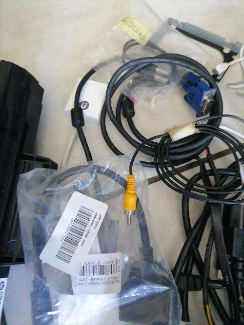 *YEAR END CLEARANCE**BULK LOT OF ORIGINAL LAPTOP CHARGERS,NEW INK CARTRIDGES,CABLES ETC ETC**