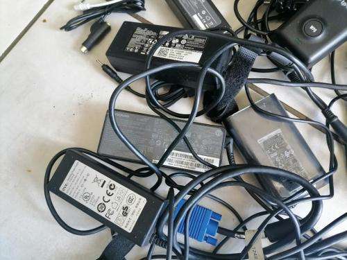 *YEAR END CLEARANCE**BULK LOT OF ORIGINAL LAPTOP CHARGERS,NEW INK CARTRIDGES,CABLES ETC ETC**