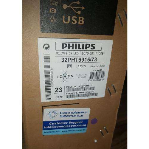 *NEW YEAR*NEW DEALS*BRAND NEW PHILLIPS 32INCH SMART FULL HD LED TV WITH REMOTE IN BOX*R4600 RETAIL**