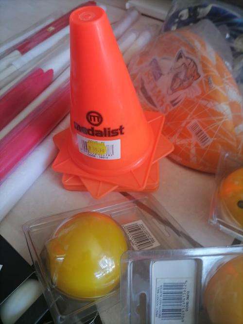 **HUGE SPORT SHOP LIQUIDATION*LOT OF BRAND BALLS.FLAGS.CONES ETC ETC*OVER R5000 RETAIL**