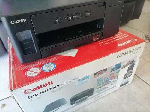 **CANON PIXMA GM2040 WIFI PRINTER IN BOX*NOT TURNING ON*LOOKS NEW IN BOX*R4000 RETAIL**
