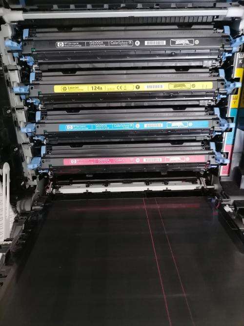 **LIQUIDATION ITEM*HP 1600 COLOR LAZERJET PRINTER WITH TONERS*PRINTS EXCELLENT QUALITY*