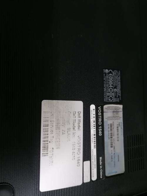 *BEST DEALS ON BOBSHOP*I3 DELL VOSTRO 1540 LAPTOP , 500GB HDD, 4GB RAM, WINDOWS 10****