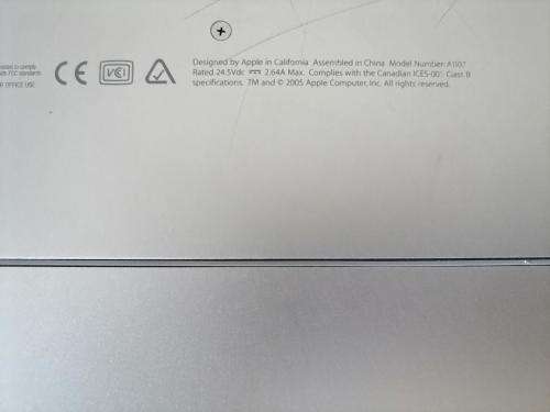 *PAYDAY  DEALS**APPLE POWERBOOK G4 A1107 17` LAPTOP, EXCELLENT CONDITION*LINED ON SCREEN**