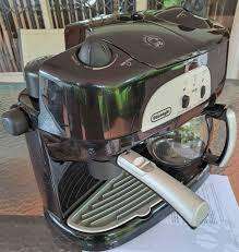 *MONTH END MADNESS**Delonghi BCO 130 Combi Espresso and Filter Coffee Machine (Black)*WORKING**